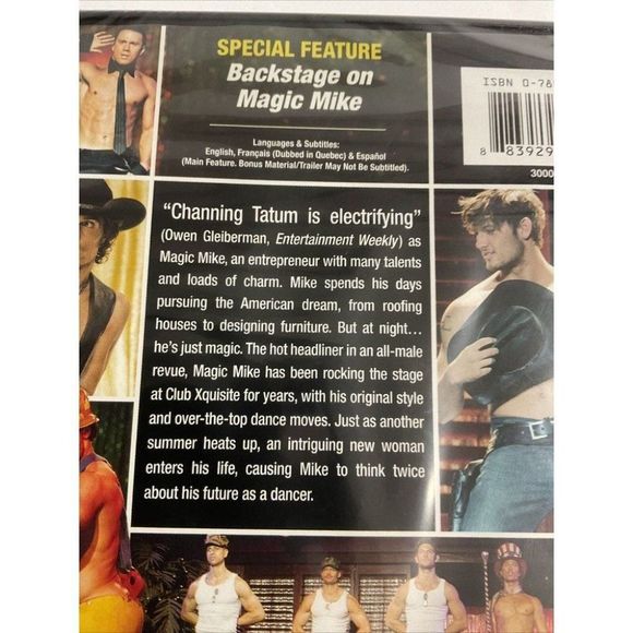 Magic Mike (DVD) Channing Tatum, Alex Pettyfer, Matthew McConaughey ~ NEW - Picture 3 of 11